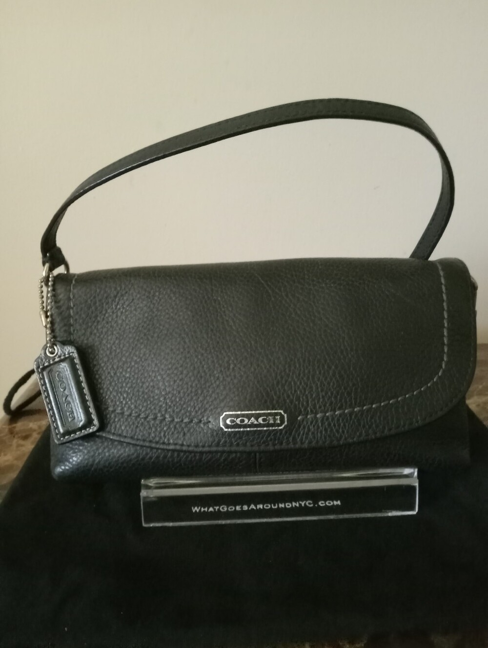 Coach Vintage Park Leathet Shoulder Bag EUC